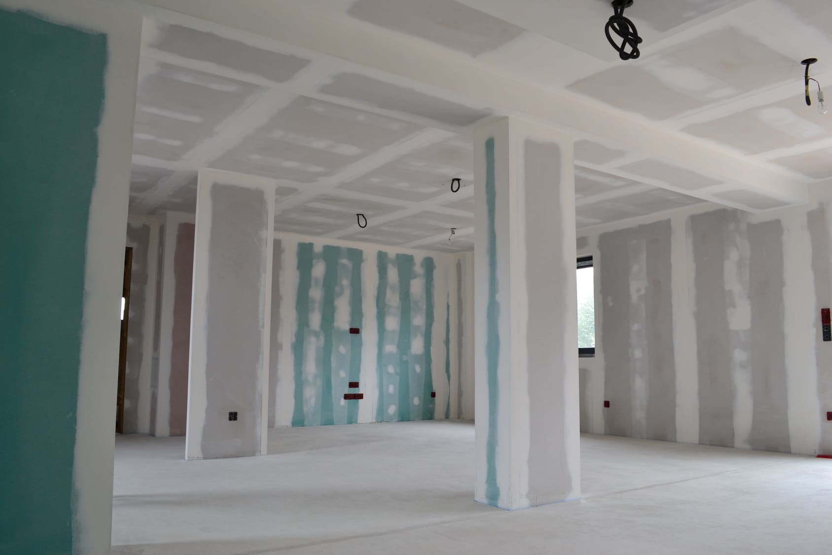 Travaux de platrerie et décoration à Pornichet dans une maison en rénovation